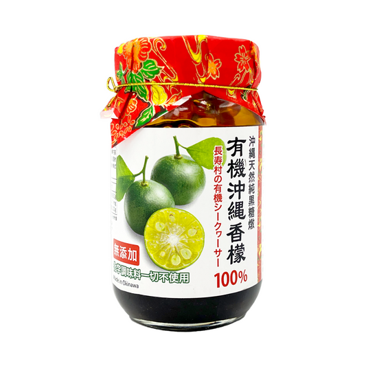 Okinawa Pure Black Sugar Stewed with Organic Lime 沖繩純黑糖燉有機香檬 240g