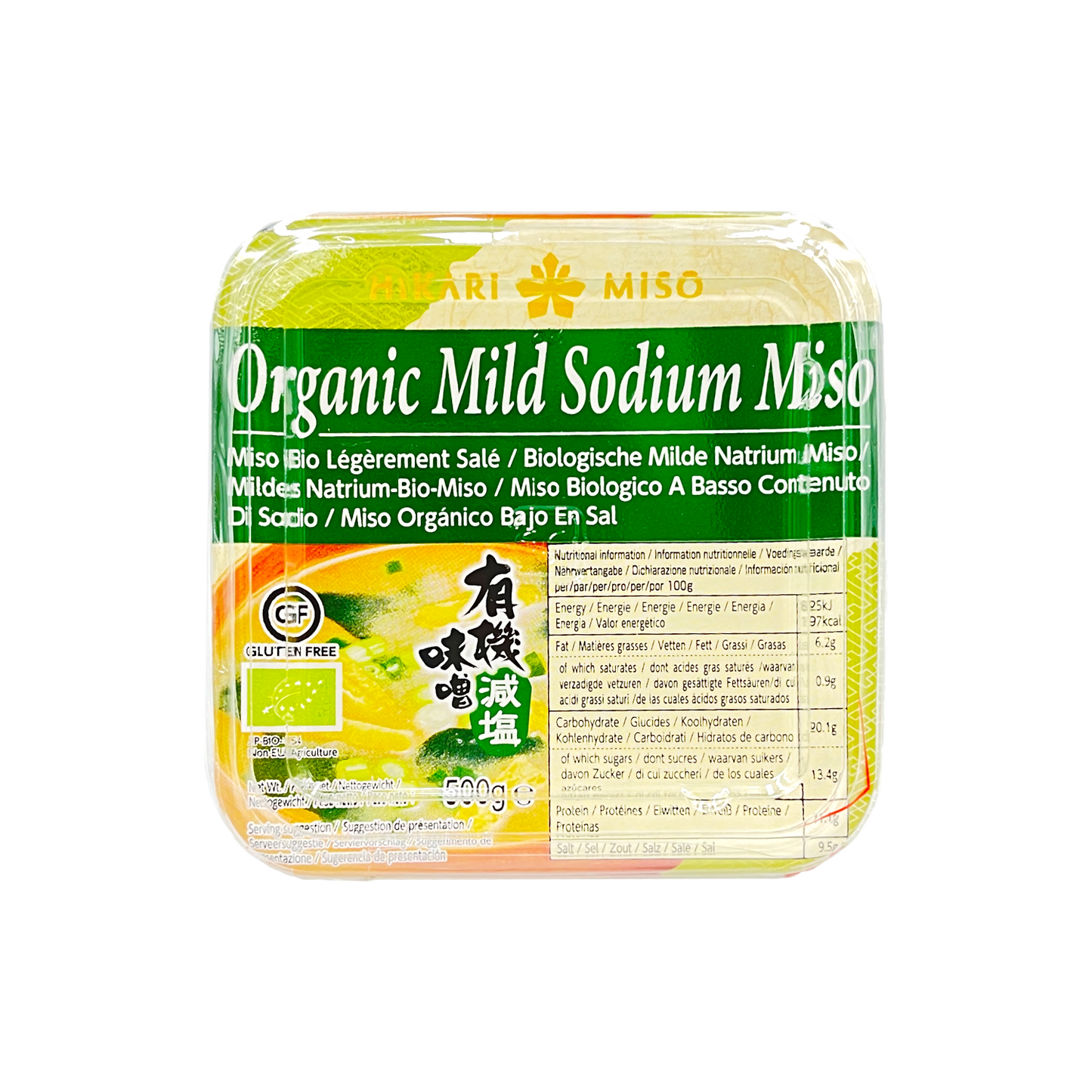 HIKARI MISO 日本有機低鹽味噌 Organic Mild Sodium Miso 500g