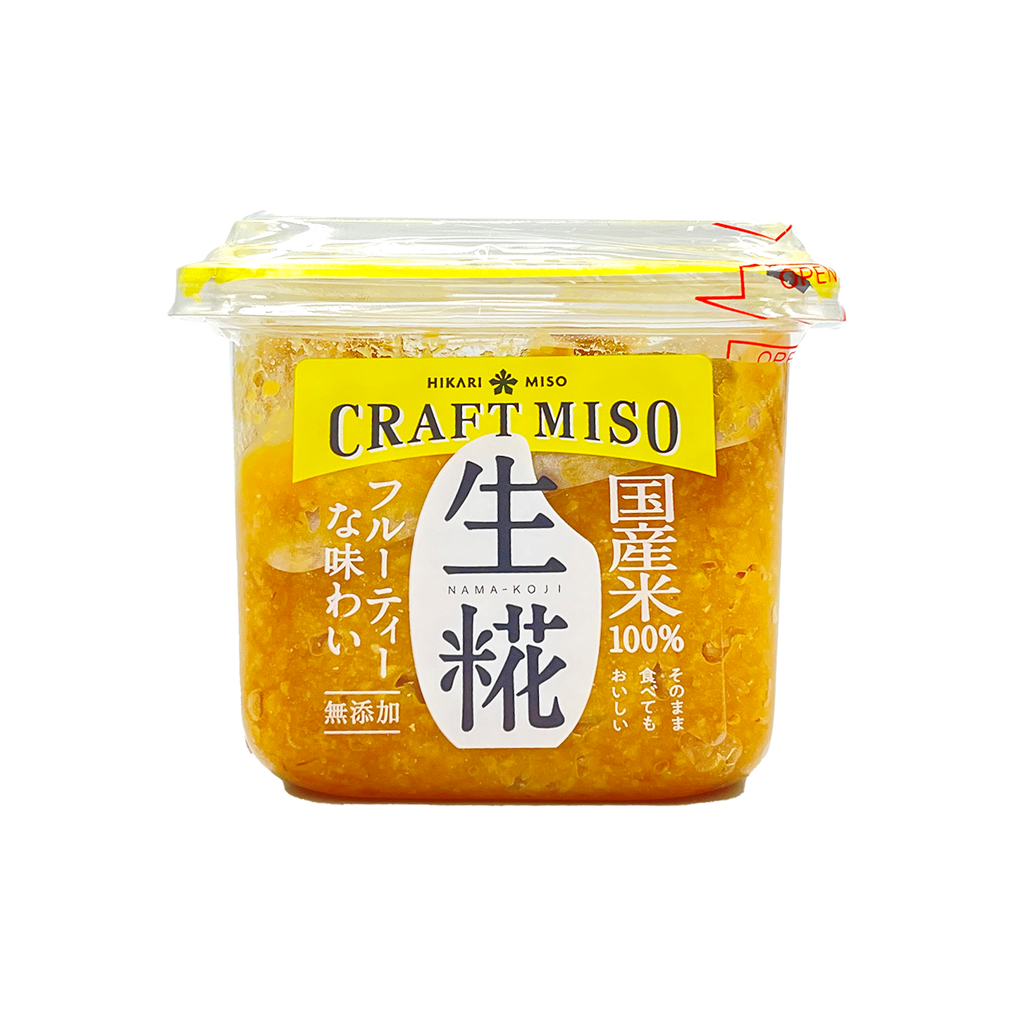 HIKARI MISO 日本生糀味噌 Nama Koji Craft Miso 400g