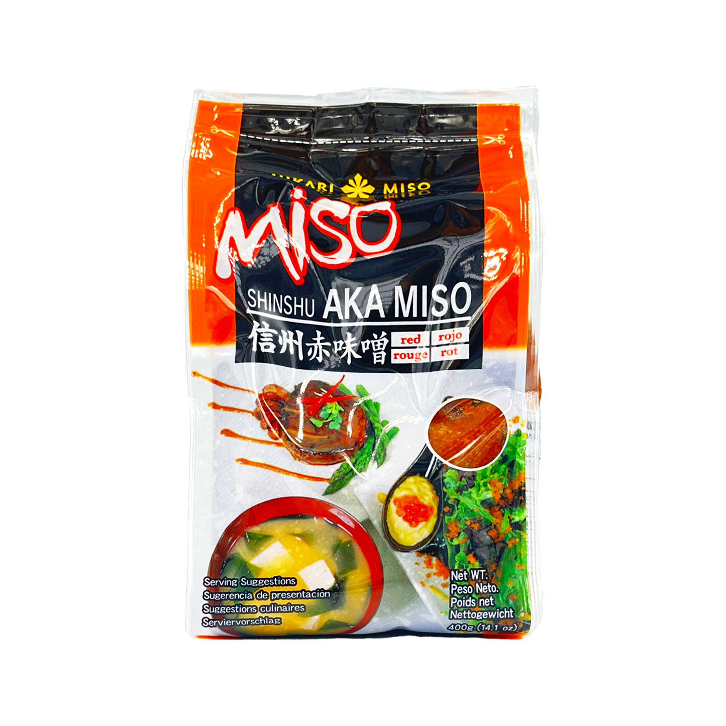 HIKARI MISO 日本信州赤味噌 Shinshu Aka Miso 400g