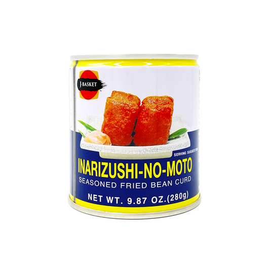 J-BASKET 日本油炸豆腐皮 Inarizushi-No-Moto Seasoned Fried Bean Curd 280g