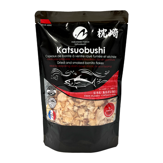 枕崎法國日式鰹魚片 (薄) MAKURAZAKI FRANCE Katsuobushi Dried Bonito Flakes (Thin) 40g