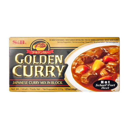 S&B 日本金牌咖哩塊 (辣味) Golden Curry Mix (Hot) 220g