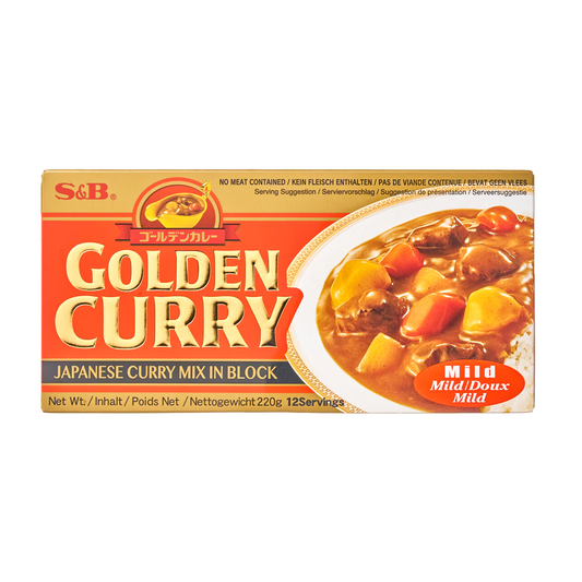 S&B Golden Curry Mix (Mild) 日本金牌咖哩塊 (甜味) 220g