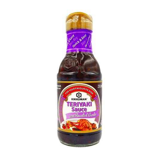 萬字烤蒜照燒醬汁 KIKKOMAN Teriyaki Sauce with Roasted Garlic 250ml