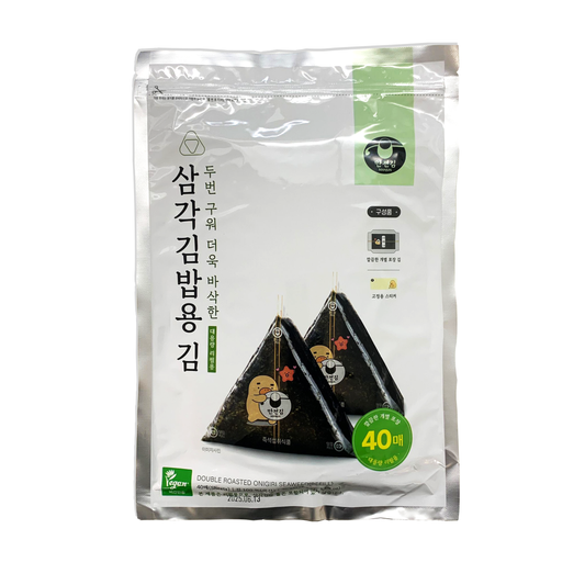 MANJUN Double Roasted Onigiri Seaweed Refill (40 Sheets) 萬田飯團紫菜補充裝 (40張)