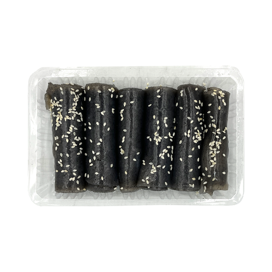 HANDMADE Black Sesame Rolls 黑芝麻卷 6pcs